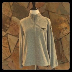 Harley Davidson 3/4 zip fleece